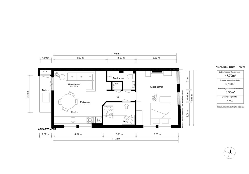 mediumsize floorplan